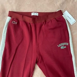 NEW LACOSTE sweatpants/ joggers